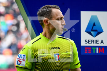 2022-04-03 - The referee Marco Piccinini - UDINESE CALCIO VS CAGLIARI CALCIO - ITALIAN SERIE A - SOCCER