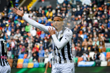 2022-04-03 - Udinese's Rodrigo Nascimento Becao portrait reacting - UDINESE CALCIO VS CAGLIARI CALCIO - ITALIAN SERIE A - SOCCER