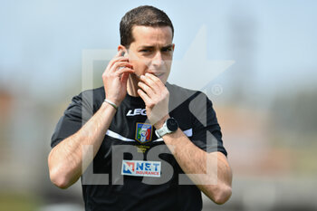 2022-04-09 - Giovanni Ayroldi (referee) - EMPOLI FC VS SPEZIA CALCIO - ITALIAN SERIE A - SOCCER