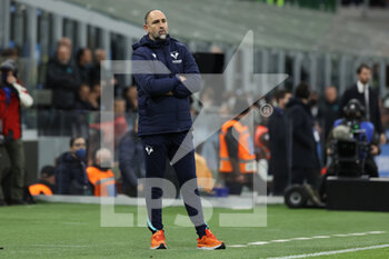 2022-04-09 - Igor Tudor Head Coach of Hellas Verona FC expresses disappointment during the Serie A 2021/22 football match between FC Internazionale and Hellas Verona FC at Giuseppe Meazza Stadium, Milan, Italy on April 09, 2022 - INTER - FC INTERNAZIONALE VS HELLAS VERONA FC - ITALIAN SERIE A - SOCCER
