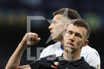 2022-04-09 - Ivan Perisic of FC Internazionale reacts during the Serie A 2021/22 football match between FC Internazionale and Hellas Verona FC at Giuseppe Meazza Stadium, Milan, Italy on April 09, 2022 - INTER - FC INTERNAZIONALE VS HELLAS VERONA FC - ITALIAN SERIE A - SOCCER