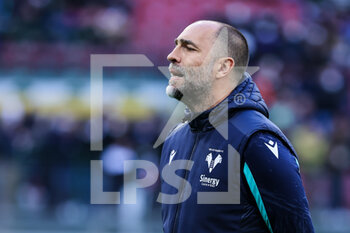 2022-04-09 - Igor Tudor Head Coach of Hellas Verona FC warms up during the Serie A 2021/22 football match between FC Internazionale and Hellas Verona FC at Giuseppe Meazza Stadium, Milan, Italy on April 09, 2022 - INTER - FC INTERNAZIONALE VS HELLAS VERONA FC - ITALIAN SERIE A - SOCCER