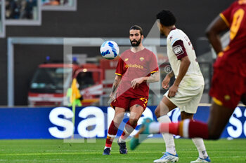 2022-04-10 - Sergio Oliveira (AS Roma) during the  Italian Football Championship League A 2021/2022 match between AS Roma vs US Salernitana at the Olimpic Stadium in Rome  on 10 April 2022. - AS ROMA VS US SALERNITANA - ITALIAN SERIE A - SOCCER