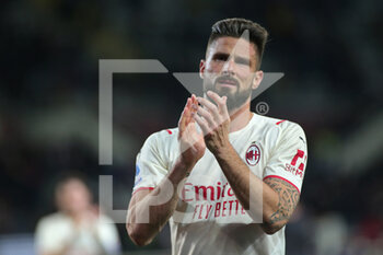 2022-04-10 - Olivier Giroud (AC Milan) clapping - TORINO FC VS AC MILAN - ITALIAN SERIE A - SOCCER