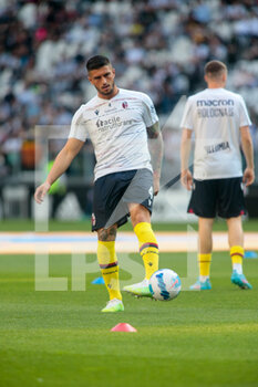 2022-04-16 - Kevin Bonifazi of Bologna during the Italian Serie A football match between Juventus FC and Bologna on April 16, 2022 at Allianz Stadium in Turin, Italy - JUVENTUS FC VS BOLOGNA FC - ITALIAN SERIE A - SOCCER