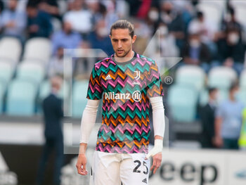 2022-04-16 - Adrien Rabiot of Juventus Fc during the Italian Serie A football match between Juventus FC and Bologna on April 16, 2022 at Allianz Stadium in Turin, Italy - JUVENTUS FC VS BOLOGNA FC - ITALIAN SERIE A - SOCCER