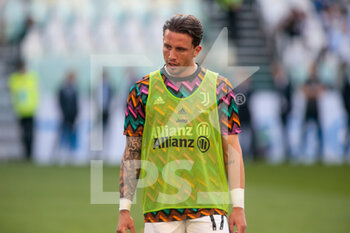 2022-04-16 - Luca Pellegrini of Juventus Fc during the Italian Serie A football match between Juventus FC and Bologna on April 16, 2022 at Allianz Stadium in Turin, Italy - JUVENTUS FC VS BOLOGNA FC - ITALIAN SERIE A - SOCCER