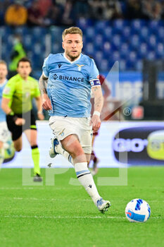 2022-04-16 - Ciro Immobile (SS Lazio) during the Italian Football Championship League A 2021/2022 match between SS Lazio vs torino FC at the Olimpic Stadium in Rome on 16 April 2022. - SS LAZIO VS TORINO FC - ITALIAN SERIE A - SOCCER