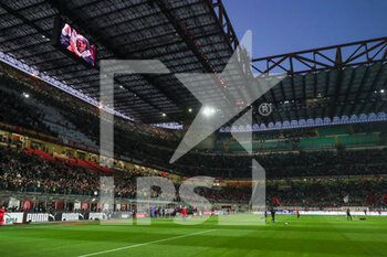 2022-04-15 - A general view inside the stadium during the Serie A 2021/22 football match between AC Milan and Genoa CFC at Giuseppe Meazza Stadium, Milan, Italy on April 15, 2022 - AC MILAN VS GENOA CFC - ITALIAN SERIE A - SOCCER