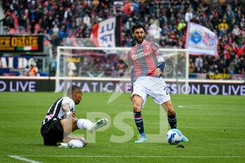 2022-04-24 - Bologna's Roberto Soriano in action against Udinese's Walace Souza Silva - BOLOGNA FC VS UDINESE CALCIO - ITALIAN SERIE A - SOCCER