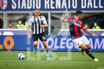 2022-04-24 - Udinese's Gerard Deulofeu in action - BOLOGNA FC VS UDINESE CALCIO - ITALIAN SERIE A - SOCCER