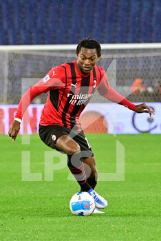 2022-04-24 - Rafael Leao (AC Milan) during the Italian Football Championship League A 2021/2022 match between SS Lazio vs AC Milan at the Olimpic Stadium in Rome on 24 April 2022. - SS LAZIO VS AC MILAN - ITALIAN SERIE A - SOCCER