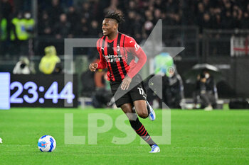 2022-04-24 - \Rafael Leao (AC Milan) during the Italian Football Championship League A 2021/2022 match between SS Lazio vs AC Milan at the Olimpic Stadium in Rome on 24 April 2022. - SS LAZIO VS AC MILAN - ITALIAN SERIE A - SOCCER
