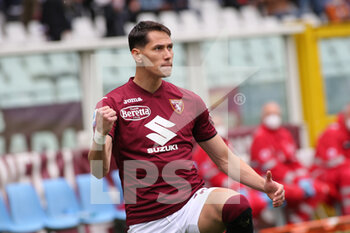2022-04-23 - Sasa Lukic (Torino FC) celebrates the goal - TORINO FC VS SPEZIA CALCIO - ITALIAN SERIE A - SOCCER