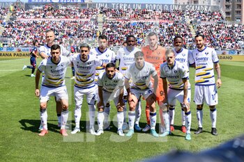 2022-04-30 - Team Hellas Verona FC - CAGLIARI CALCIO VS HELLAS VERONA FC - ITALIAN SERIE A - SOCCER