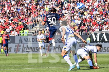 2022-04-30 - Leonardo Pavoletti of Cagliari Calcio - CAGLIARI CALCIO VS HELLAS VERONA FC - ITALIAN SERIE A - SOCCER