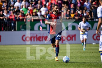 2022-04-30 - Gaston Pereiro of Cagliari Calcio - CAGLIARI CALCIO VS HELLAS VERONA FC - ITALIAN SERIE A - SOCCER