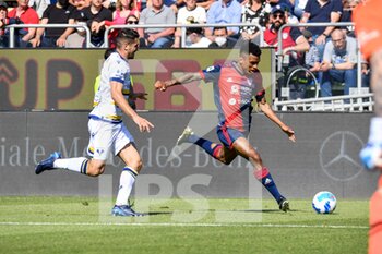 2022-04-30 - Henrique Dalbert of Cagliari Calcio - CAGLIARI CALCIO VS HELLAS VERONA FC - ITALIAN SERIE A - SOCCER