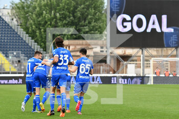 2022-05-01 - Empoli FC players celebrate after a goal - EMPOLI FC VS TORINO FC - ITALIAN SERIE A - SOCCER