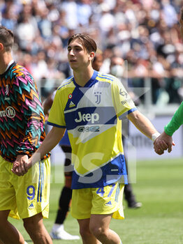 2022-05-01 - Fabio Miretti (Juventus FC) at the end of the match - JUVENTUS FC VS VENEZIA FC - ITALIAN SERIE A - SOCCER