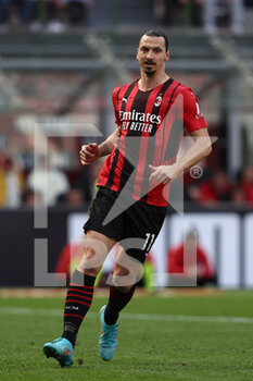 2022-05-01 - Zlatan Ibrahimovic (AC Milan) - AC MILAN VS ACF FIORENTINA - ITALIAN SERIE A - SOCCER