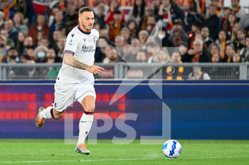2022-05-01 - Marko Arnautovic (Bologna FC) during the Italian Football Championship League A 2021/2022 match between AS Roma vs Bologna FC at the Olimpic Stadium in Rome  on 01 May 2022. - AS ROMA VS BOLOGNA FC - ITALIAN SERIE A - SOCCER