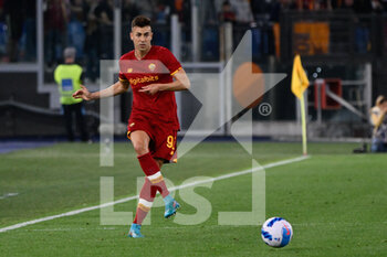 2022-05-01 - Stephan El Shaarawy (AS Roma) during the Italian Football Championship League A 2021/2022 match between AS Roma vs Bologna FC at the Olimpic Stadium in Rome  on 01 May 2022. - AS ROMA VS BOLOGNA FC - ITALIAN SERIE A - SOCCER
