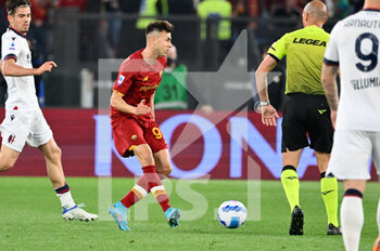 2022-05-01 - Stephan El Shaarawy (AS Roma) during the Italian Football Championship League A 2021/2022 match between AS Roma vs Bologna FC at the Olimpic Stadium in Rome  on 01 May 2022. - AS ROMA VS BOLOGNA FC - ITALIAN SERIE A - SOCCER