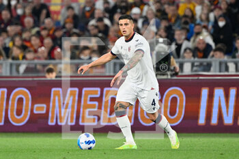 2022-05-01 - Kevin Bonifazi (Bologna FC) during the Italian Football Championship League A 2021/2022 match between AS Roma vs Bologna FC at the Olimpic Stadium in Rome  on 01 May 2022. - AS ROMA VS BOLOGNA FC - ITALIAN SERIE A - SOCCER