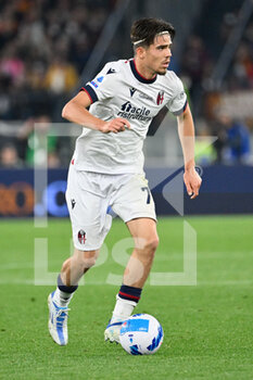 2022-05-01 - Denso Kasius (Bologna FC) during the Italian Football Championship League A 2021/2022 match between AS Roma vs Bologna FC at the Olimpic Stadium in Rome  on 01 May 2022. - AS ROMA VS BOLOGNA FC - ITALIAN SERIE A - SOCCER