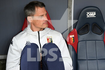 2022-04-30 - Alexander Blessin
 (Genoa) head coach - UC SAMPDORIA VS GENOA CFC - ITALIAN SERIE A - SOCCER