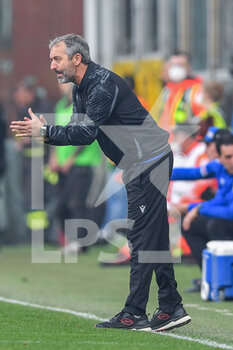 2022-04-30 - Marco Gianpaolo  (Sampdoria) head coach - UC SAMPDORIA VS GENOA CFC - ITALIAN SERIE A - SOCCER