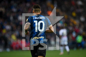 2022-05-01 - Inter's Lautaro Martínez portrait in action - UDINESE CALCIO VS INTER - FC INTERNAZIONALE - ITALIAN SERIE A - SOCCER