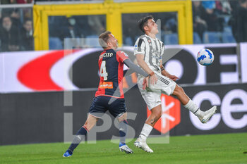 2022-05-06 - Domenico Criscito 
 (Genoa) - Paulo Exequiel Dybala (Juventus) - GENOA CFC VS JUVENTUS FC - ITALIAN SERIE A - SOCCER