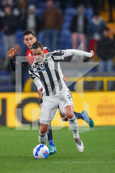 2022-05-06 - Filippo Melegoni  (Genoa) - Adrien Rabiot (Juventus) - GENOA CFC VS JUVENTUS FC - ITALIAN SERIE A - SOCCER