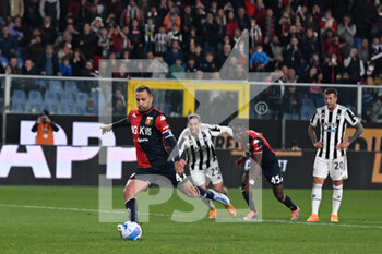 2022-05-06 - Domenico Criscito 
 (Genoa) penalty goal 2-1 - GENOA CFC VS JUVENTUS FC - ITALIAN SERIE A - SOCCER