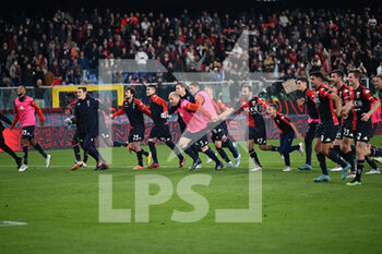 2022-05-06 - team Genoa celebrates after scoring a match - GENOA CFC VS JUVENTUS FC - ITALIAN SERIE A - SOCCER