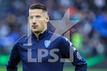 2022-05-06 - Andrea Pinamonti of Empoli FC looks on during the Serie A 2021/22 football match between FC Internazionale and Empoli FC at Giuseppe Meazza Stadium, Milan, Italy on May 06, 2022 - INTER - FC INTERNAZIONALE VS EMPOLI FC - ITALIAN SERIE A - SOCCER