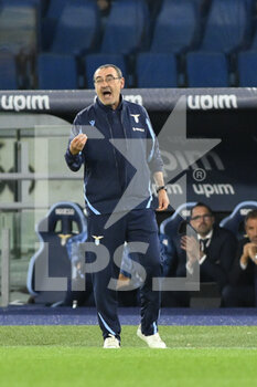 2022-05-07 - Maurizio Sarri of SS LAZIO during the 36th day of the Serie A Championship between S.S. Lazio vs  of U.C. Sampdoria on 7th May 2022 at the Stadio Olimpico in Rome, Italy. - SS LAZIO VS UC SAMPDORIA - ITALIAN SERIE A - SOCCER