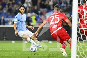 2022-05-07 - Luis Alberto of SS LAZIO during the 36th day of the Serie A Championship between S.S. Lazio vs  of U.C. Sampdoria on 7th May 2022 at the Stadio Olimpico in Rome, Italy. - SS LAZIO VS UC SAMPDORIA - ITALIAN SERIE A - SOCCER