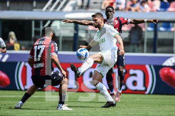 2022-05-15 - Domenico Berardi (Sassuolo) in action - BOLOGNA FC VS US SASSUOLO - ITALIAN SERIE A - SOCCER