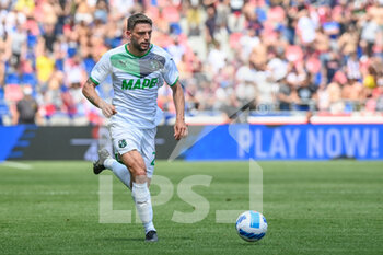 2022-05-15 - Domenico Berardi (Sassuolo) in action - BOLOGNA FC VS US SASSUOLO - ITALIAN SERIE A - SOCCER
