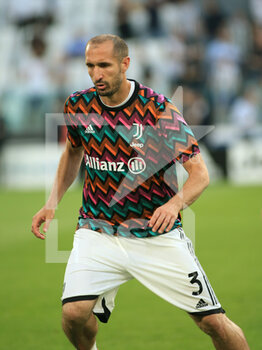 2022-05-16 - Giorgio Chiellini (Juventus FC) during warmup - JUVENTUS FC VS SS LAZIO - ITALIAN SERIE A - SOCCER
