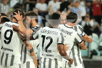 2022-05-16 - Juventus FC players celebrate after the goal - JUVENTUS FC VS SS LAZIO - ITALIAN SERIE A - SOCCER