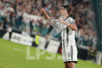 2022-05-16 - Alvaro Morata (Juventus FC) celebrates the goal - JUVENTUS FC VS SS LAZIO - ITALIAN SERIE A - SOCCER