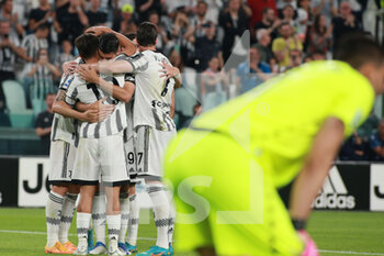 2022-05-16 - The players of Juventus FC celebrates the goal - JUVENTUS FC VS SS LAZIO - ITALIAN SERIE A - SOCCER