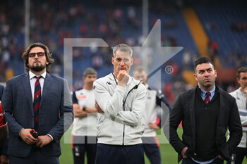 2022-05-21 - 777 partner and Alexander Blessin
 head coach   (Genoa) - GENOA CFC VS BOLOGNA FC - ITALIAN SERIE A - SOCCER