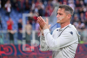 2022-05-21 - Alexander Blessin
 (Genoa) head coach - GENOA CFC VS BOLOGNA FC - ITALIAN SERIE A - SOCCER