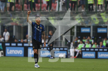 2022-05-22 - Joaquin Correa of FC Internazionale celebrates after scoring a goal during the Serie A 2021/22 football match between FC Internazionale and UC Sampdoria at Giuseppe Meazza Stadium, Milan, Italy on May 22, 2022 - INTER - FC INTERNAZIONALE VS UC SAMPDORIA - ITALIAN SERIE A - SOCCER