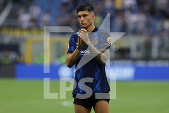 2022-05-22 - Joaquin Correa of FC Internazionale greets the fans during the Serie A 2021/22 football match between FC Internazionale and UC Sampdoria at Giuseppe Meazza Stadium, Milan, Italy on May 22, 2022 - INTER - FC INTERNAZIONALE VS UC SAMPDORIA - ITALIAN SERIE A - SOCCER